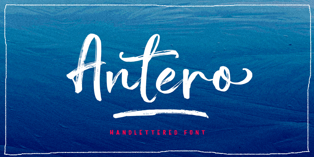 Antero font