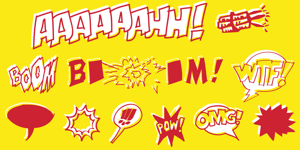 Boom Pang Pow font