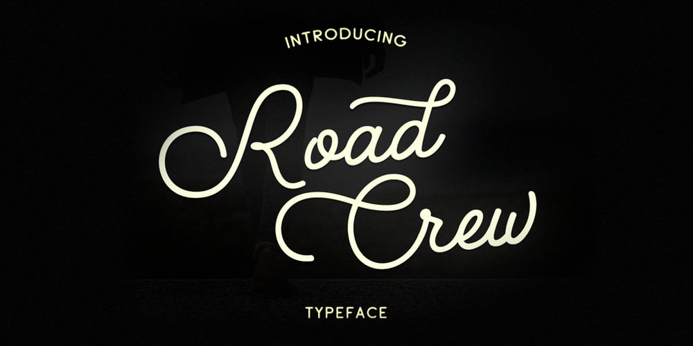 Road Crew font