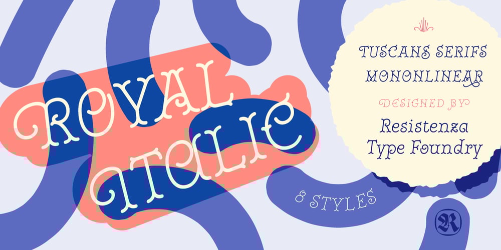 Royale Italic font