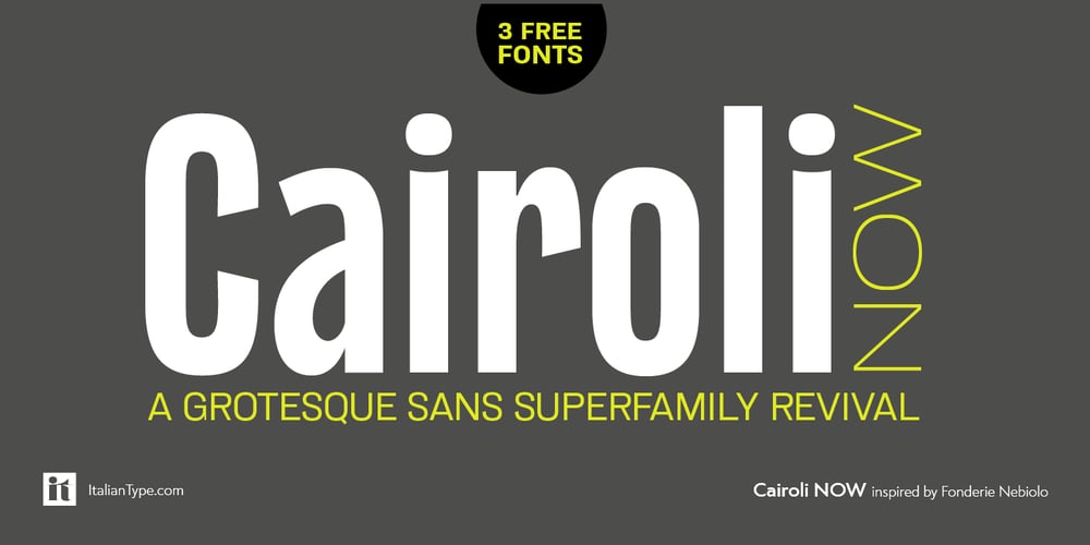 Cairoli Now font