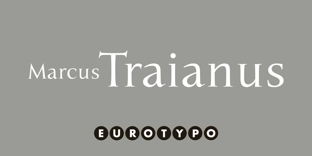 Marcus Traianus font