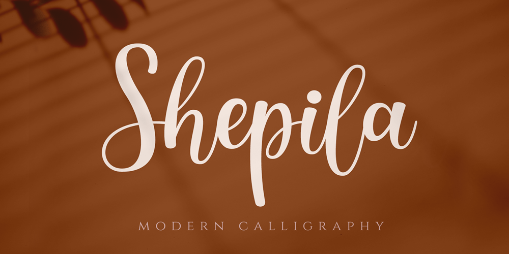 Shepila font