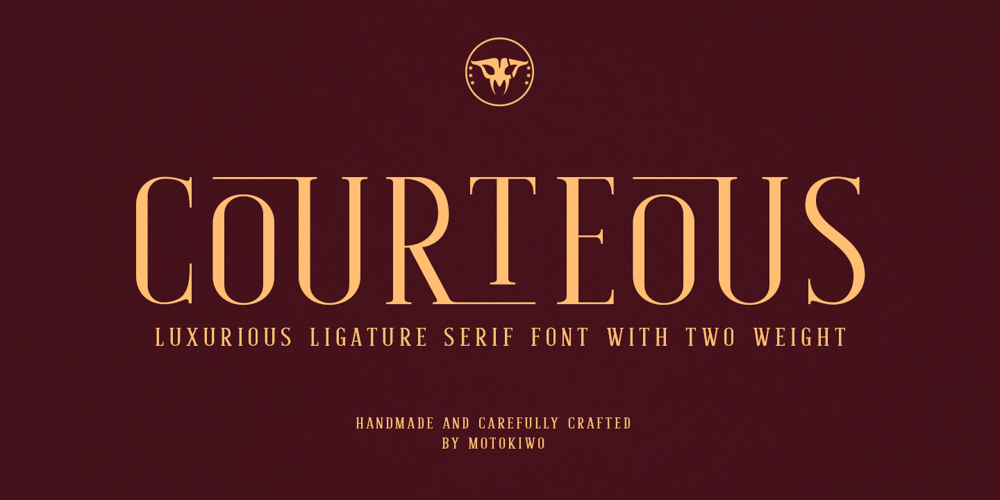 Courteous font