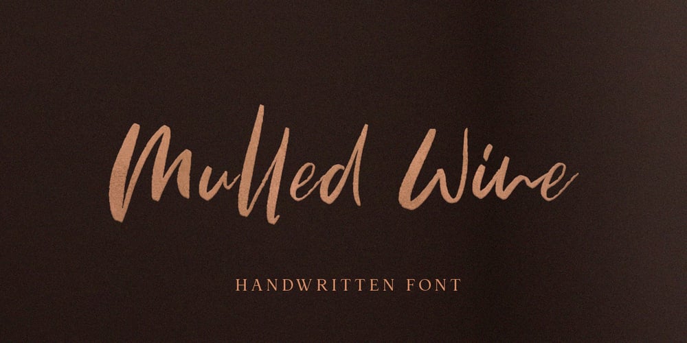 Mulled Wine font