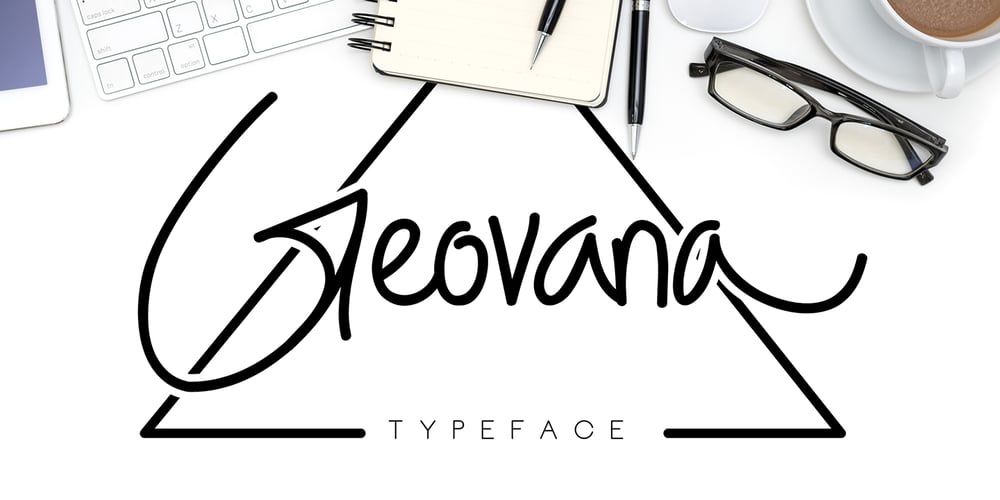 Geovana font