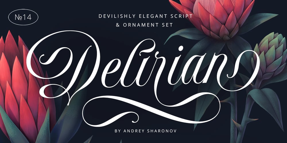 Delirian font