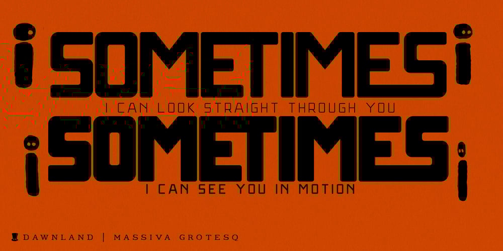 Massiva GrotesQ font