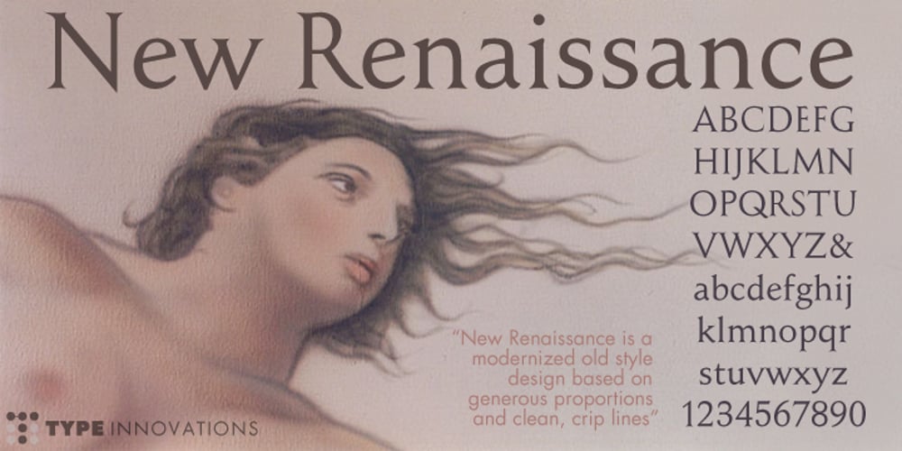 New Renaissance font