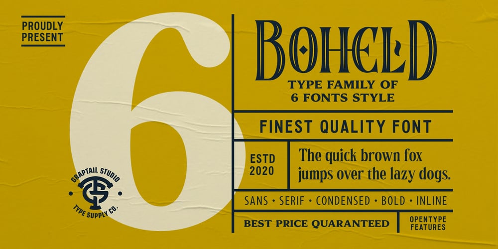 Boheld font