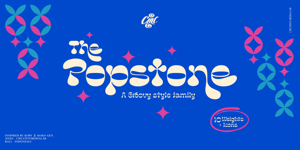 Popstone font