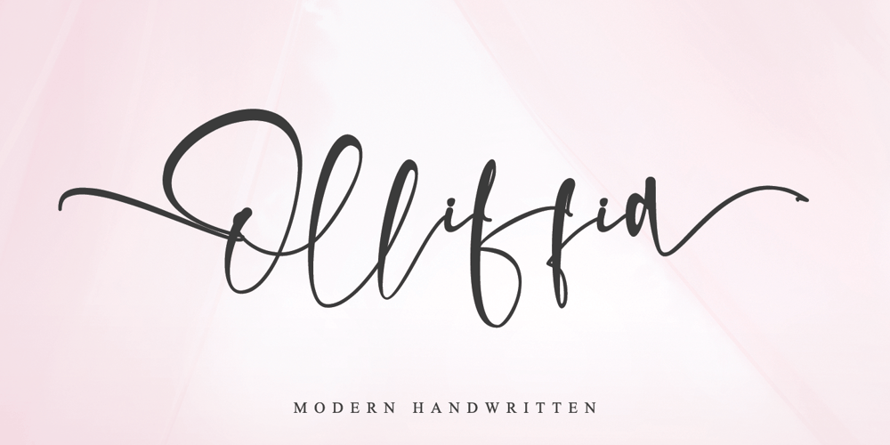 Olliffia font
