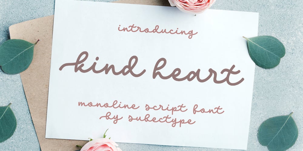 Kind Heart font