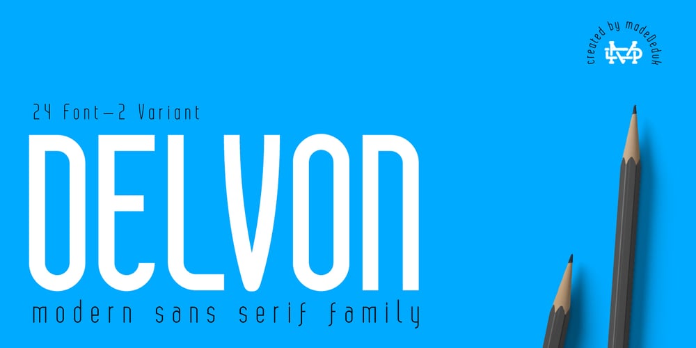 Delvon Family font