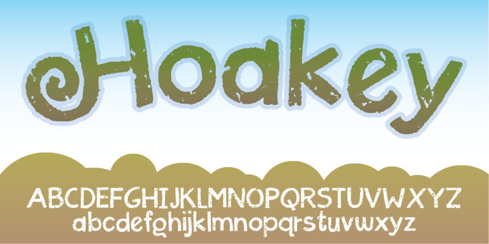 Hoakey font