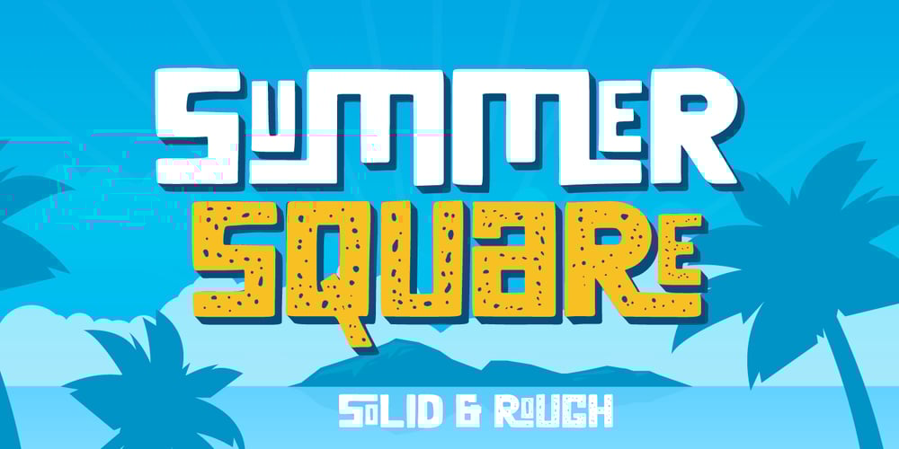 Summer Square font