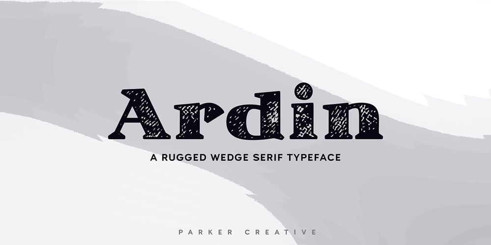 Ardin font