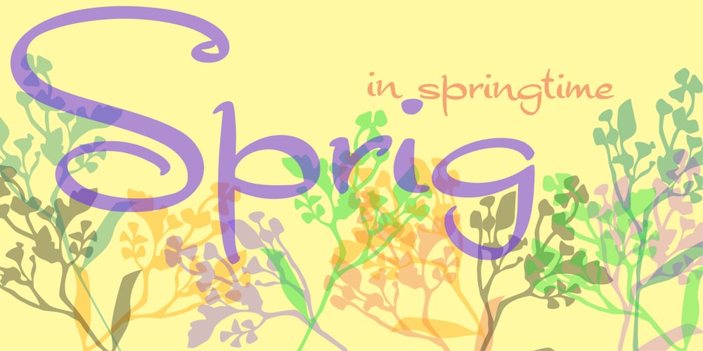 Sprig font