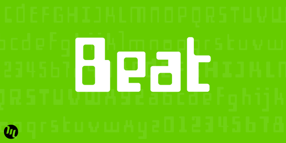 Beat font