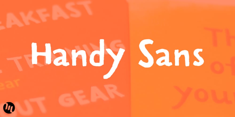 Handy Sans font
