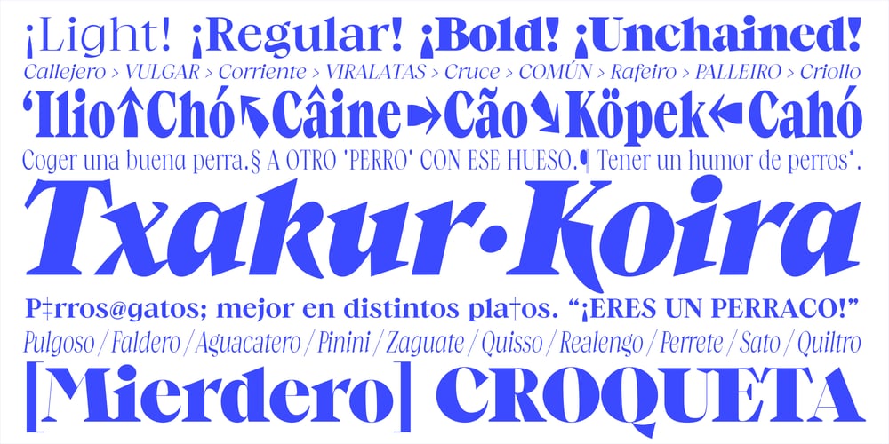 Guau font