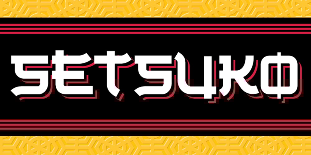 Setsuko font