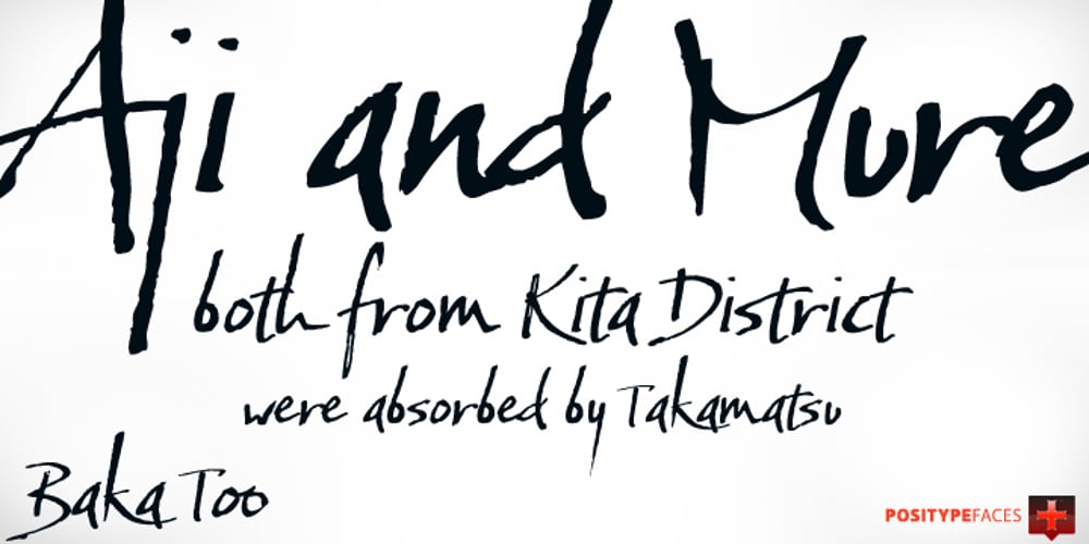 Baka Too font