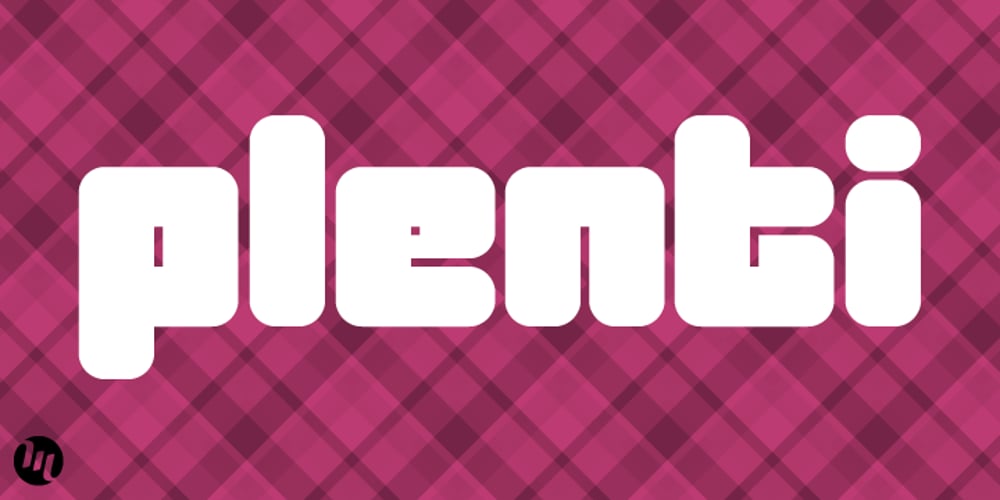 Plenti font