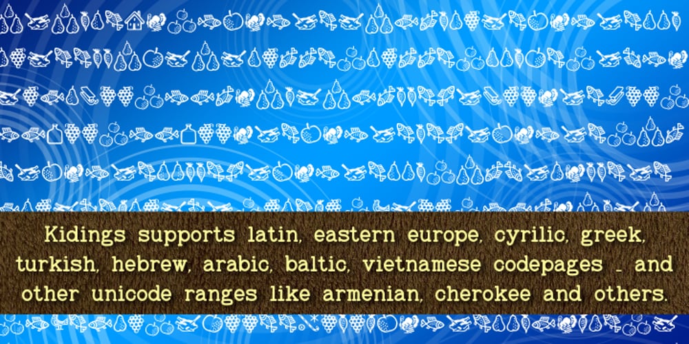 Kidings font