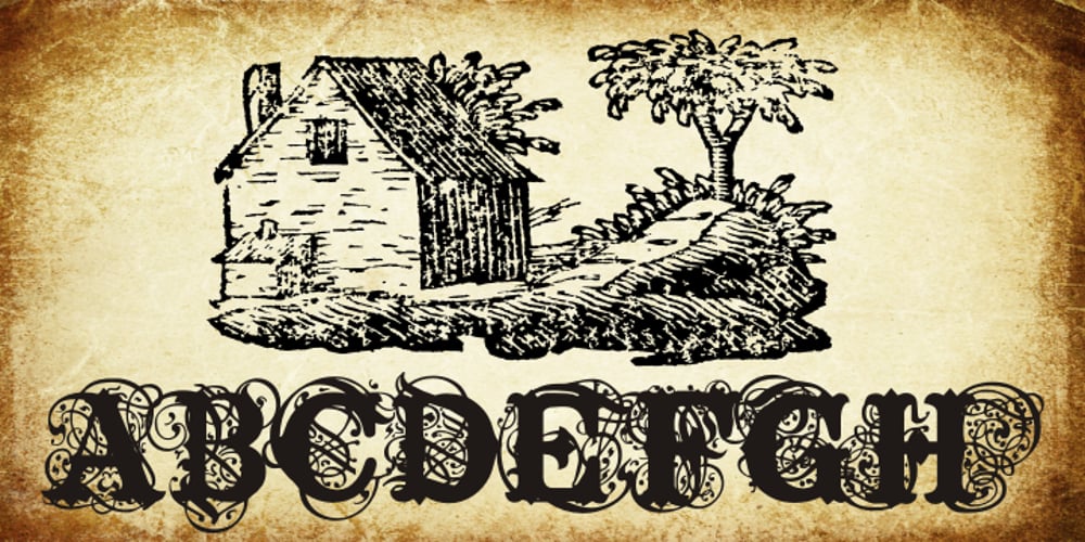 Tuscabaro font