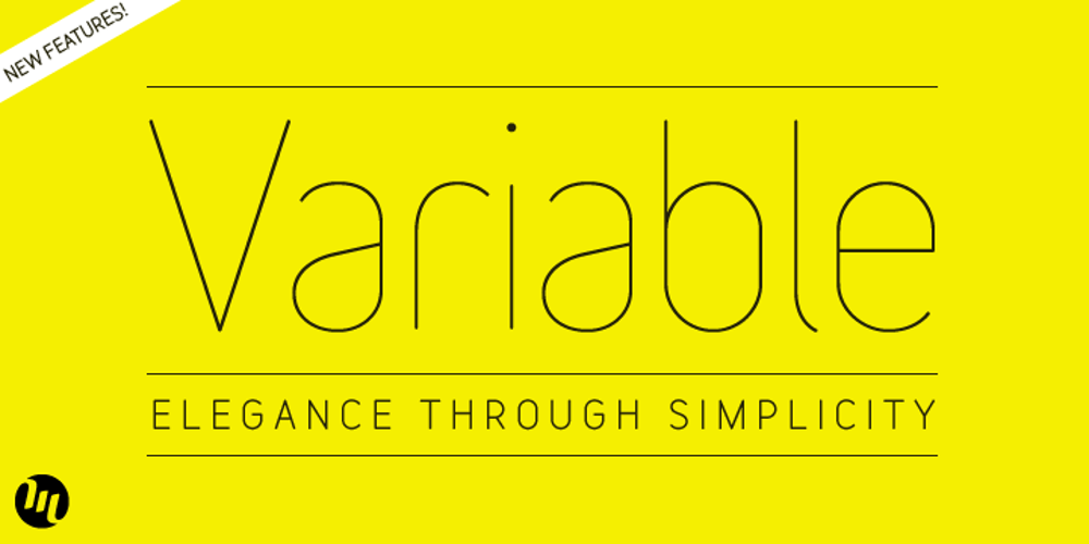 Variable font