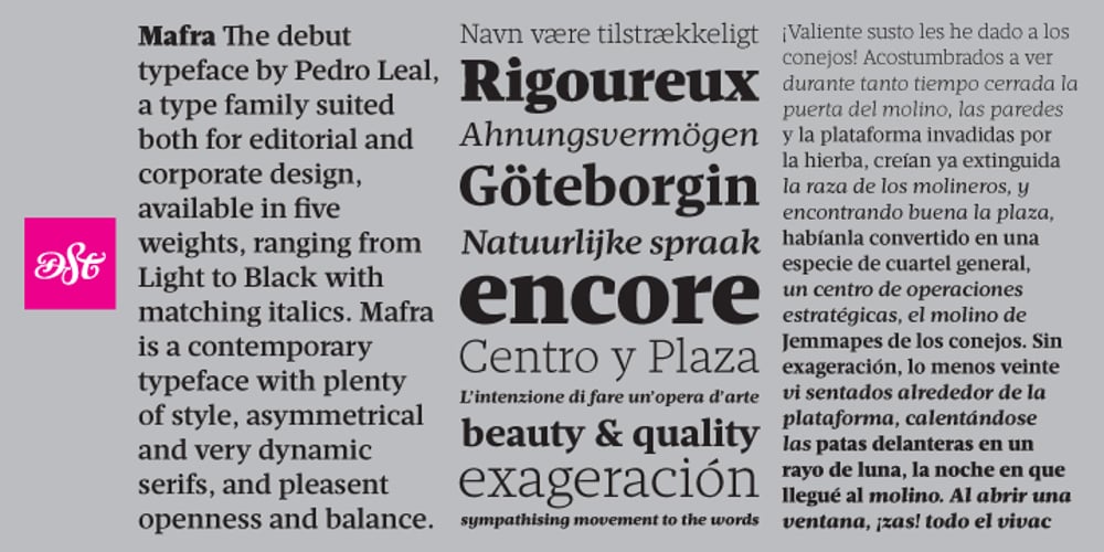 Mafra font