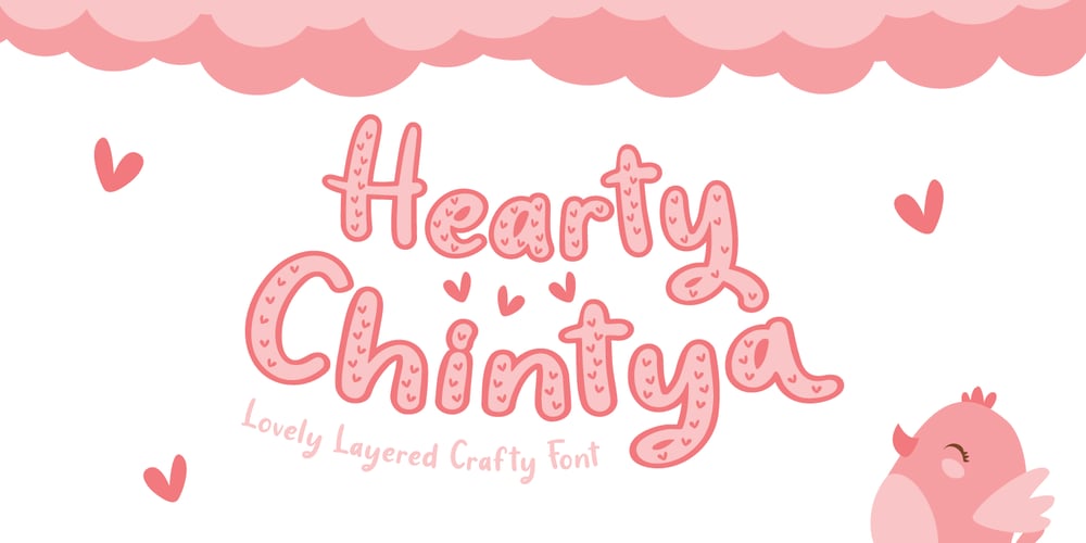 Hearty Chintya font