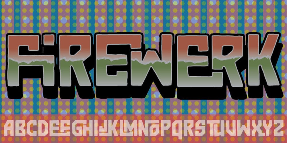 Firewerk font