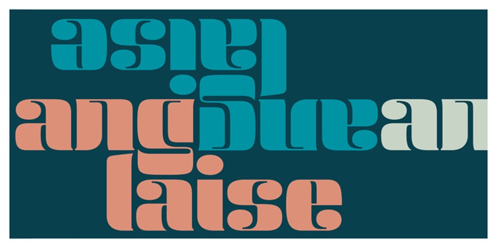 Anglaise font