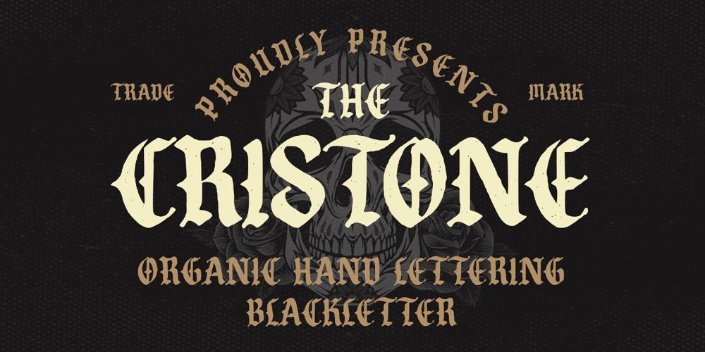 Cristone font