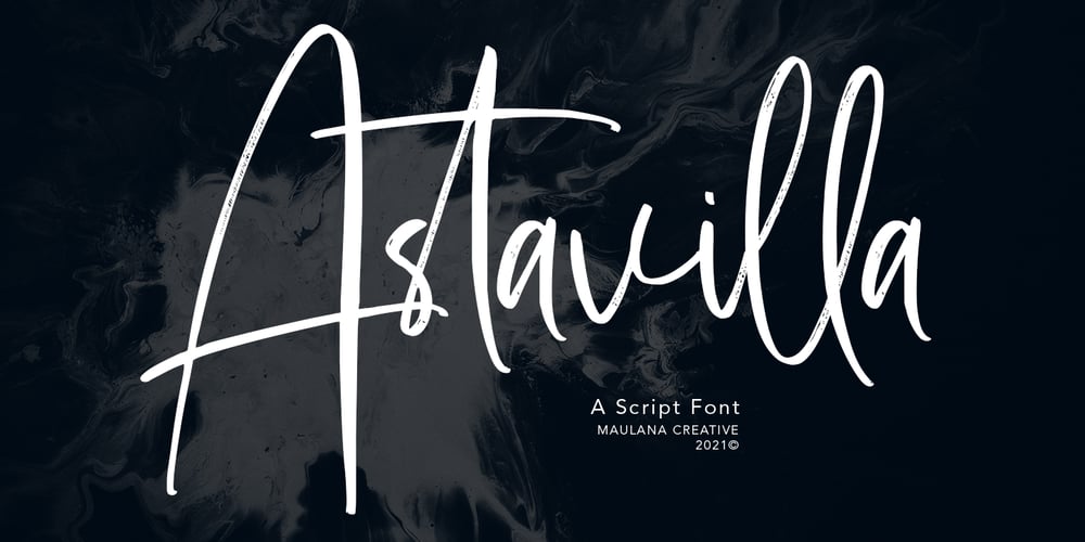 Astavilla font