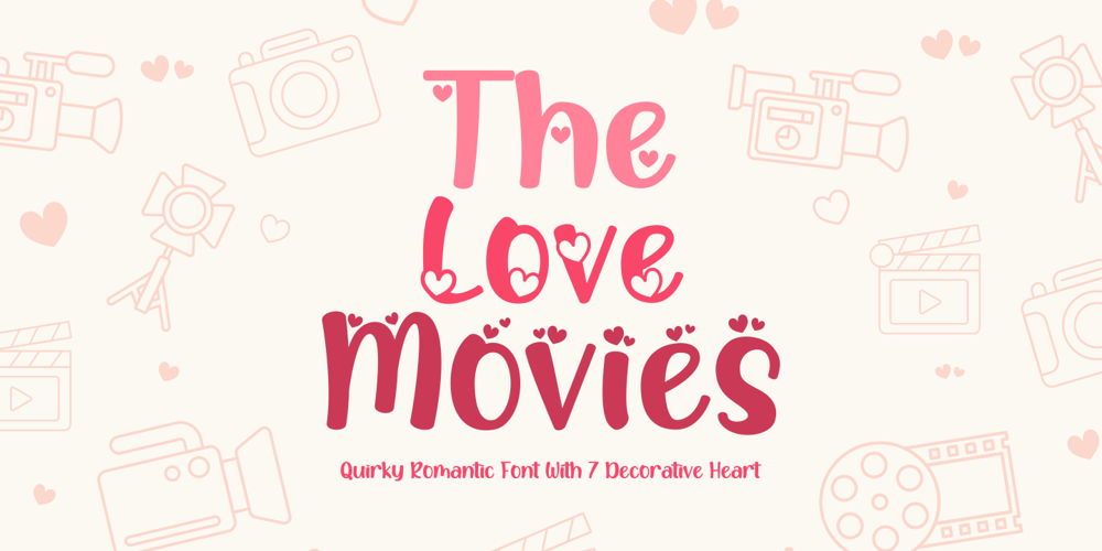 The Love Movies font