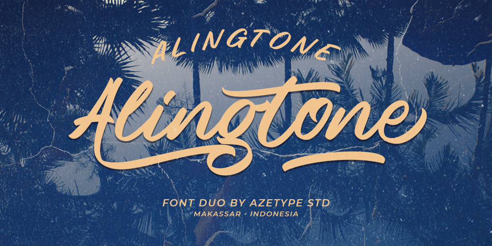 Alingtone font