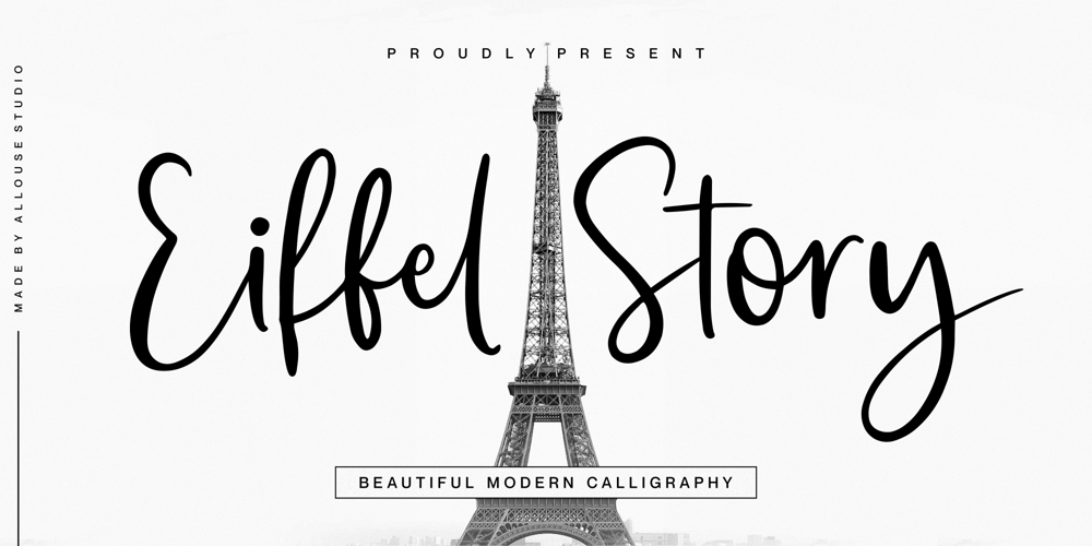 Eiffel Story font