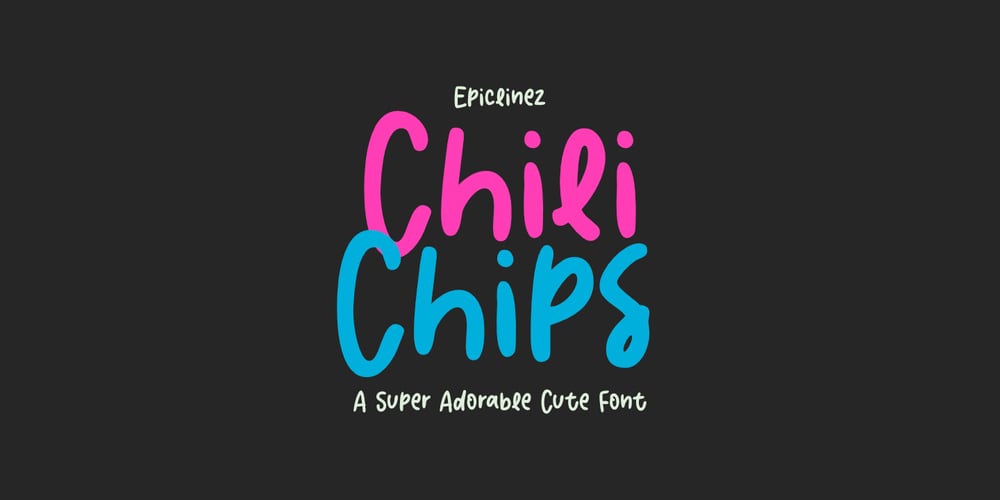 Chili Chips font