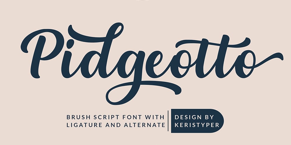 Pidgeotto font