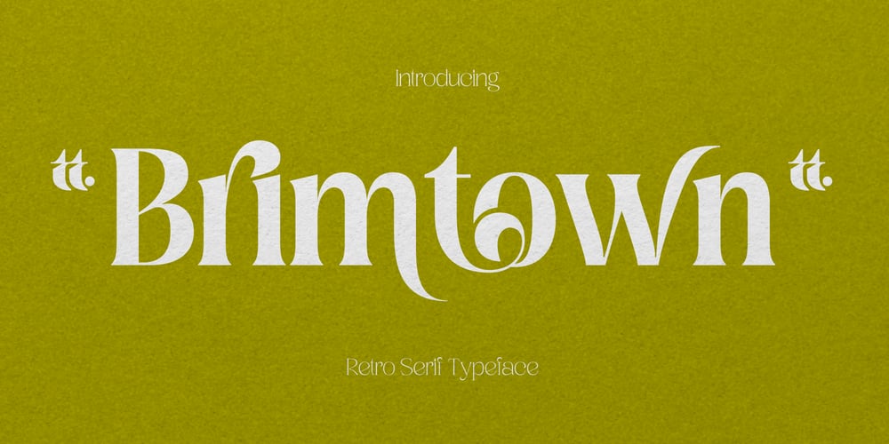 Brimtown font