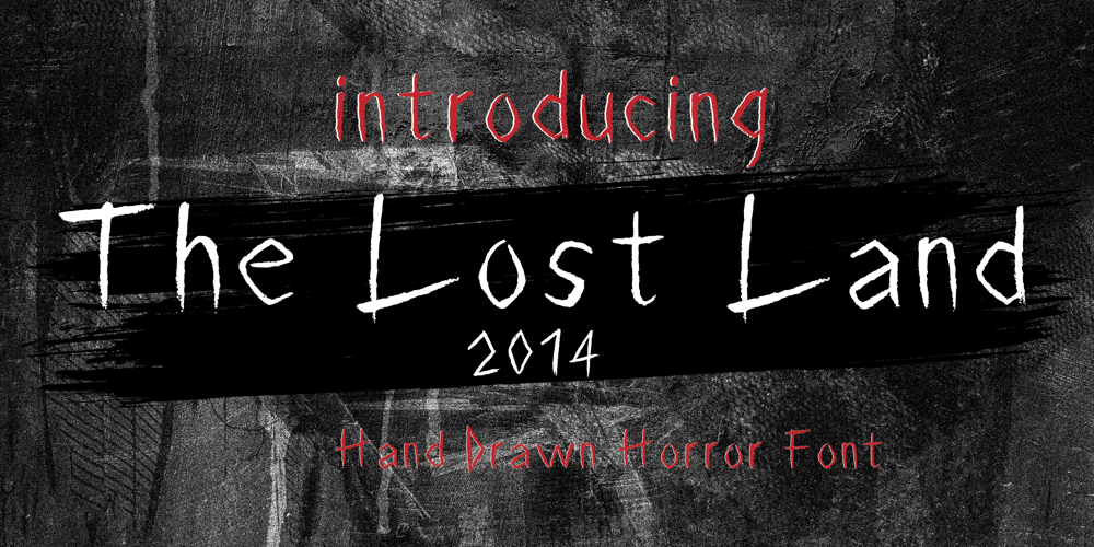 Lost Land font