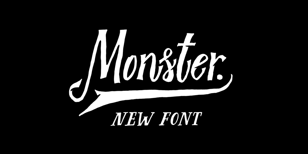 Monster DD font