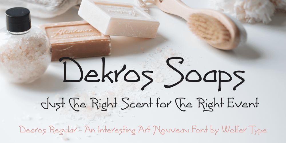 Dekros font