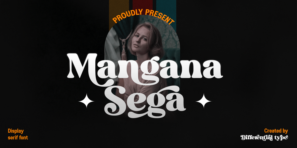 Mangana Sega font