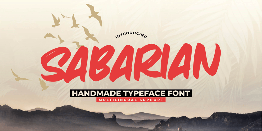 Sabarian font