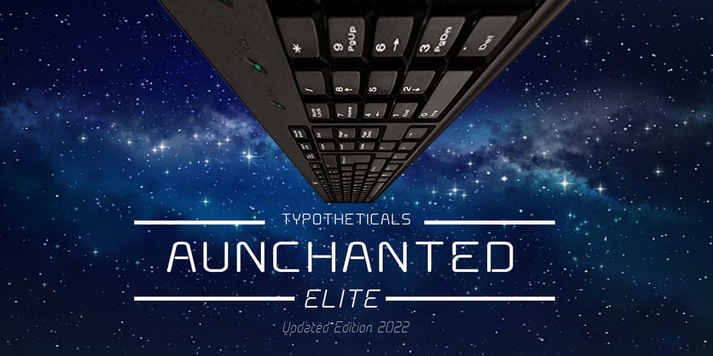 Aunchanted Elite font