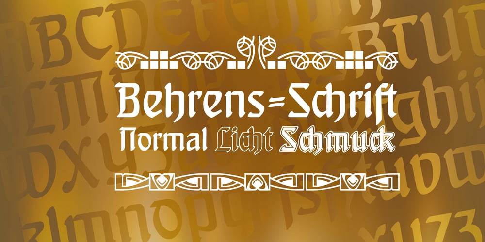 Behrensschrift iF Plus font